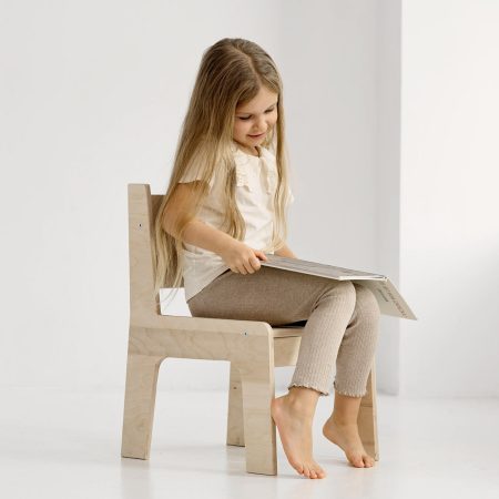 Sedia per bambini L Natural