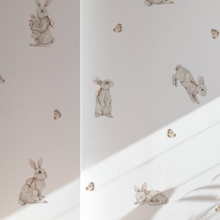 Autocolantes de parede - Royal Bunnies - Mini