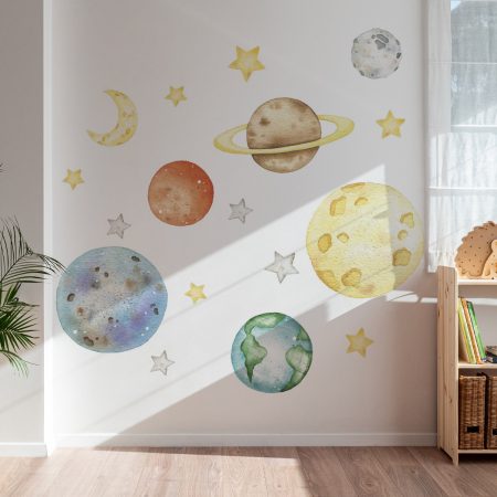 Autocolantes de parede - Aventura espacial 5