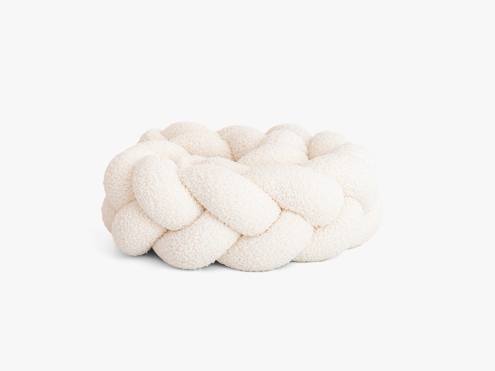Protetor para cama entrançado – bouclé, cor única 60-420 cm