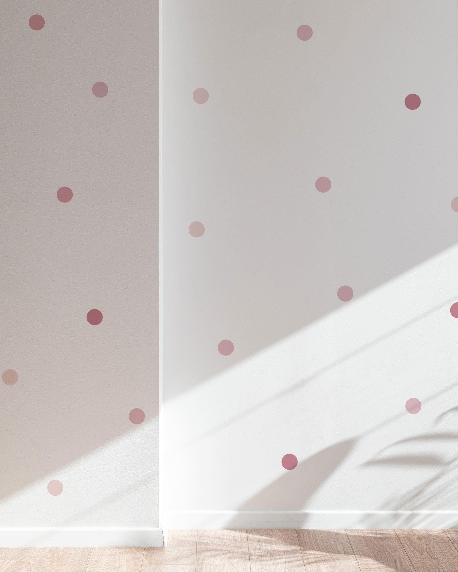 Wall stickers - Dots - Pink.