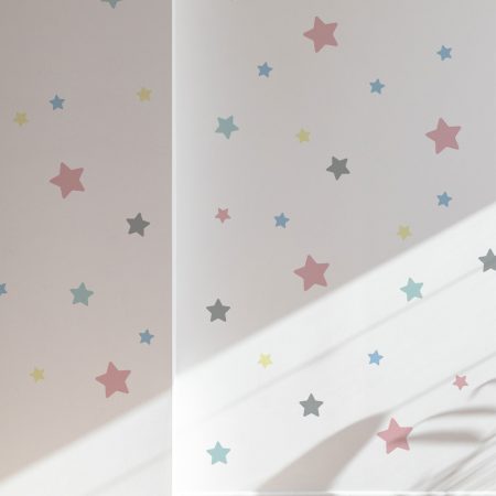 Wandaufkleber - Sterne.