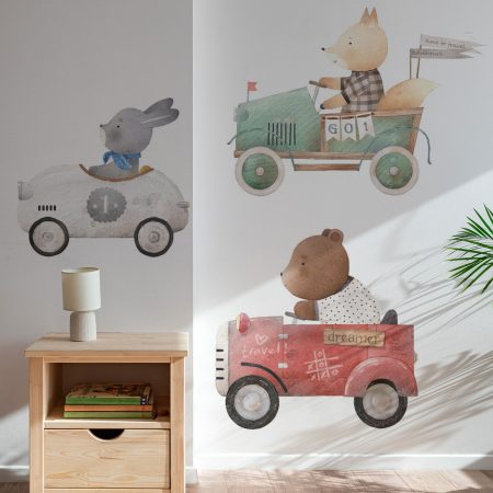 Wallstickers - Retro race 4.