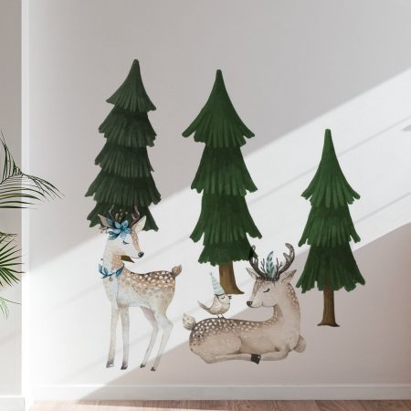 Väggdekaler - Fawns skog.