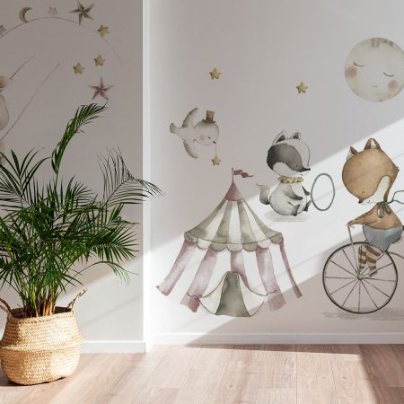 Wall stickers - Retro Circus.