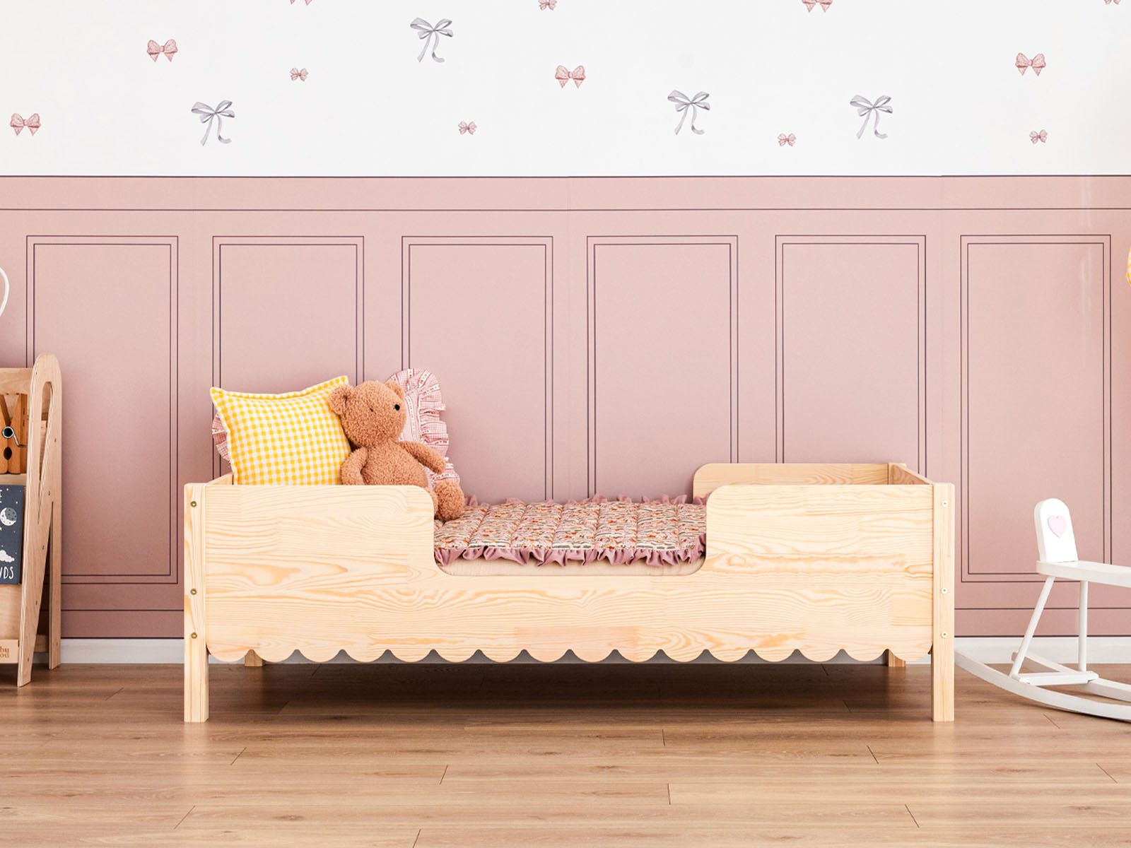 Kinderbed - Papillon IV - Hoogte van de poten: 10 cm